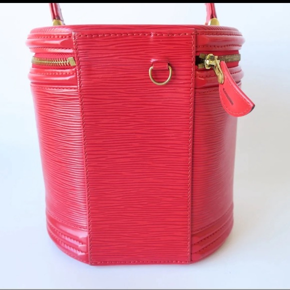Louis Vuitton Red Epi Cannes Rouge Vanity PM - Picture 3 of 7